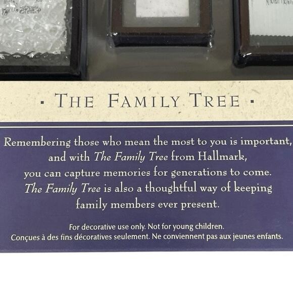 NWT Vintage Hallmark Keepsake The Family Tree Starter Kit Mini Photo Holders - Picture 4 of 6